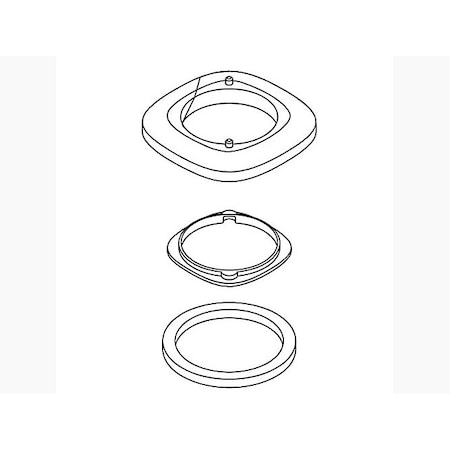 Kohler Escutheon - 1 Hole 1348435-BL